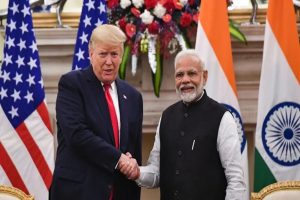Donald Trump and PM Modi Meetting