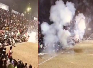 ഫുട്ബോൾ മൽസരത്തിനിടെ പടക്കംപൊട്ടി അപകടം; സംഘാടക സമിതിക്കെതിരെ കേസ് Malappuram Areekode Fire cracker accident