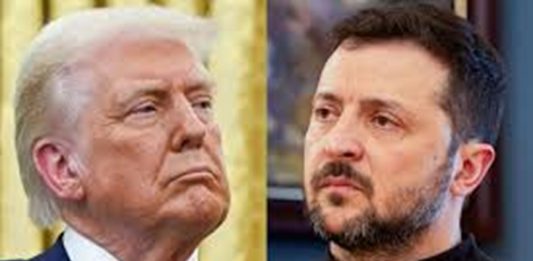 volodymir Zelenskyy and donald trump
