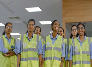 vizhinjam port womens crane operation