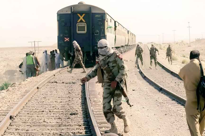 Train Hijacked in Pakistan by Balochistan Liberation Army Train Hijacked in Pakistan by Balochistan Liberation Army
