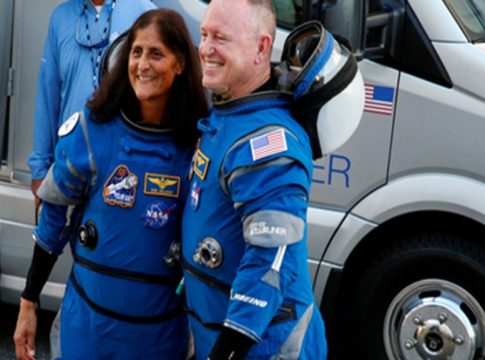 sunitha and Butch Wilmore