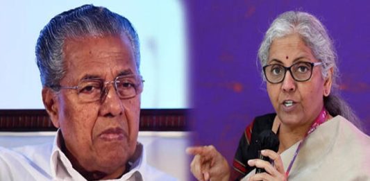 യൂണിയൻ ബജറ്റ്; കേരളത്തിന് നിരാശ, എയിംസുമില്ല അതിവേഗ റെയിൽ ഇടനാഴിയുമില്ല nirmala sitharaman and pinarayi vijayan