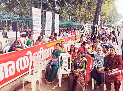 Asha Workers' Protest