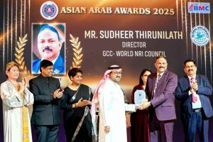 Sudheer Thirunilath Receives AACCs Asian Arab Award 2025