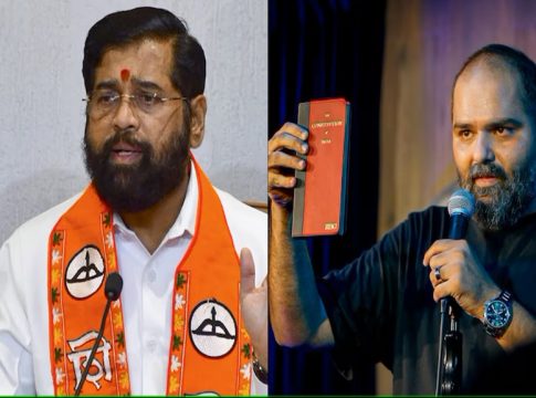Eknath Shinde and Kunal Kamra
