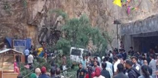 Landslide in Kullu