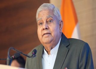 ‘ജഡ്ജിമാർ സൂപ്പർ പാർലമെന്റാകുന്നു, രാഷ്ട്രപതിയോട് നിർദ്ദേശിക്കുന്നത് എന്ത് അടിസ്ഥാനത്തിൽ’ Vice President Jagdeep Dhankhar