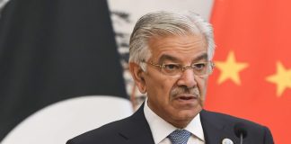 Pakistan Defense Minister Khawaja Asif