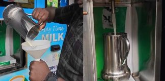 Milk ATM in Munnar