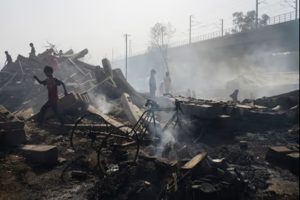 fire at delhi