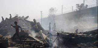 fire at delhi