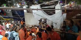 Wall Collapse at Simhachalam Temple