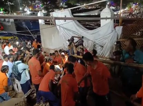 Wall Collapse at Simhachalam Temple
