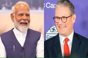 modi and Keir Starmer