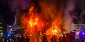 kozhikode fire