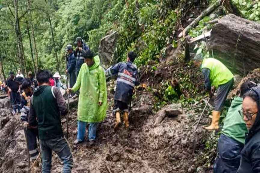 landslide in sikkim landslide in sikkim