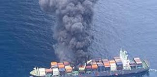 cargo ship accident