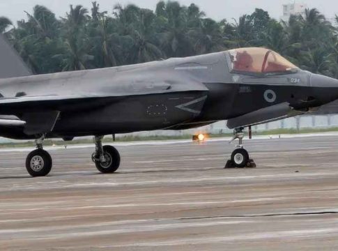 British Fighter Jet Emergency Landing