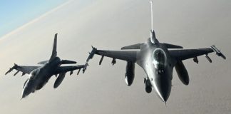 US F 16 Fighter Jet