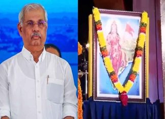 Bharathamatha Image Controversy