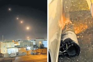 Iran missile attack on Qatar