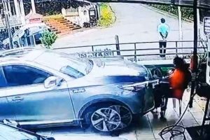 Charging Station Accident