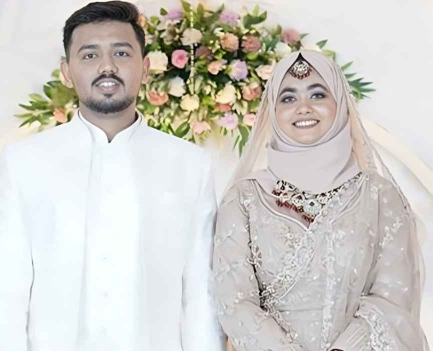 Muhammed Fayiz Lulu Marjana marriage