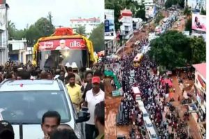 VS Achuthanandan funeral procession