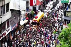 VS Achuthanandan funeral