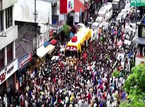 VS Achuthanandan funeral