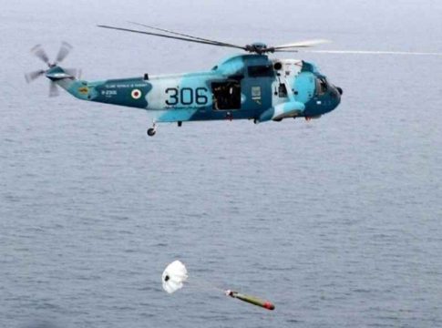 Iran Navy Helicopter