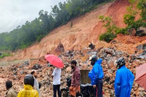 Landslide in Veeramalakkunnu