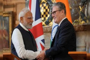 Narendra Modi and Keir Starmer