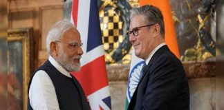 Narendra Modi and Keir Starmer