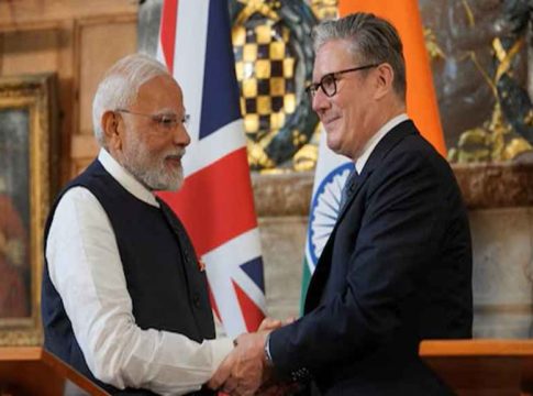 Narendra Modi and Keir Starmer