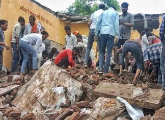 Rajasthan School Building Collapses