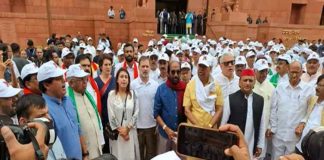 Opposition March in Delhi