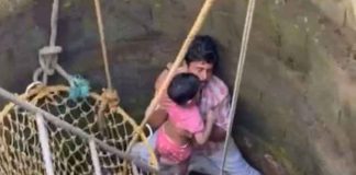 Father Rescue his daughter