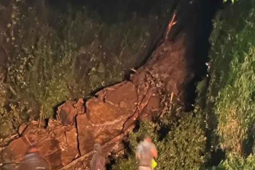 Landslide in Thamarassery Churam Landslide in Thamarassery Churam