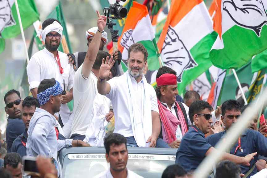 Voter Adhikar Yatra Voter Adhikar Yatra