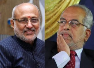 CP Radhakrishnan and B Sudershan Reddy