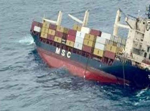 MSC Elsa 3 Ship Accident