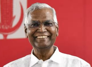 D. Raja CPI General Secretary