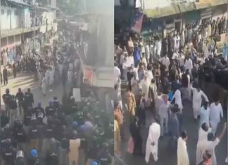 Pakistan-Occupied Kashmir protest