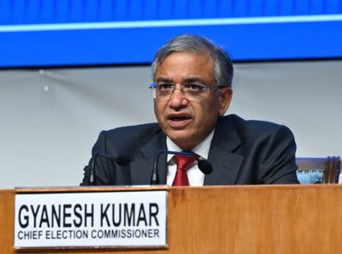 Chief Election Commissioner Gyanesh Kumar 