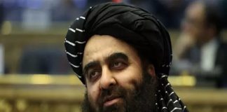 Afghanistan Foreign Minister Amir Khan Muttaqi