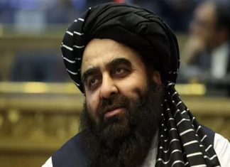 Afghanistan Foreign Minister Amir Khan Muttaqi
