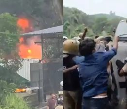 ഫ്രഷ് കട്ട്; പ്ളാന്റിന് മുന്നിൽ പ്രതിഷേധം, വാഹനങ്ങൾ തടയുമെന്ന് സമരസമിതി Waste Plant Protest in Thamarassery