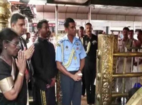 President Sabarimala Visit